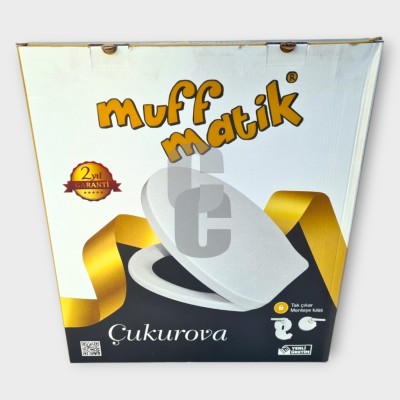 Тоалетен капан бял - Muff Matic QR Монтаж